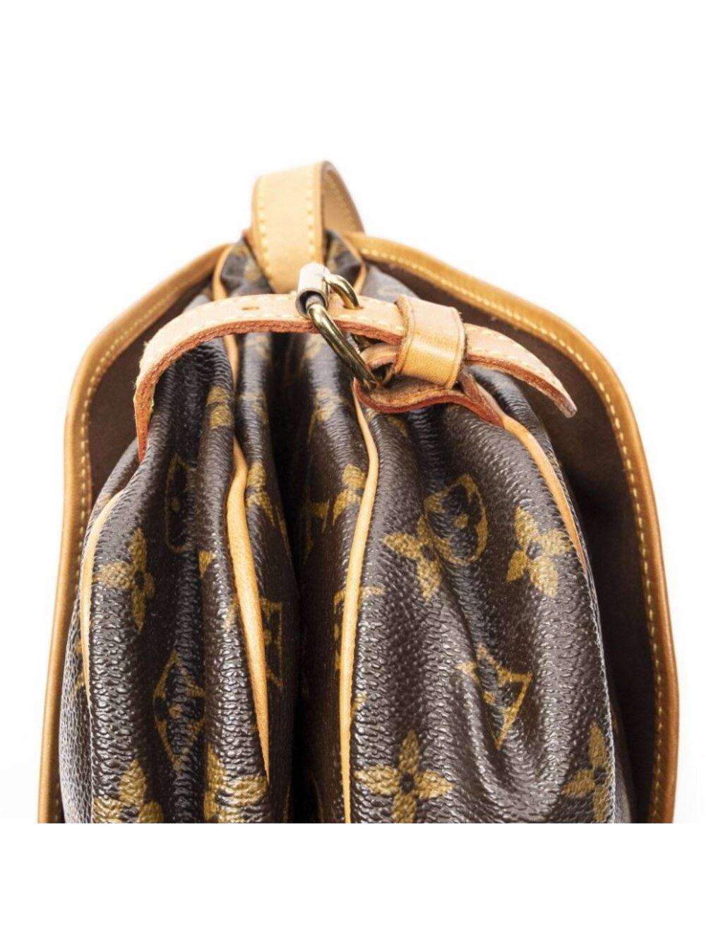 Louis Vuitton Saumur Brown Monogram Canvas - Picture 7 of 10